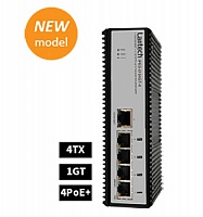 Новые 4-портовые промышленные коммутаторы IPES-0104GT-4 от Lantech для организации сети системы видеонаблюдения на подвижных и стационарных объектах