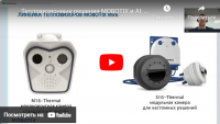 Тепловизионные решения MOBOTIX и AI: практика применения для бизнеса Тепловизионные решения MOBOTIX и AI: практика применения для бизнеса
