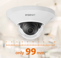 Четыре новинки WISENET – купольные IP-камеры серии Q mini для сферы ритейла