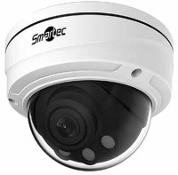 Антивандальная купольная камера марки Smartec с ИК-подсветкой и поддержкой SIP