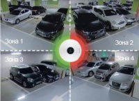 Система контроля доступности парковочных мест на базе панорамной камеры с искусственным интеллектом