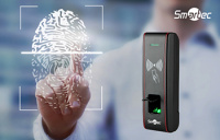 В линейке Smartec появился считыватель отпечатков пальцев и MF карт ST-FR030MFW со встроенным контроллером Уличный считыватель отпечатков пальцев ST-FR030MFW с поддержкой MF карт