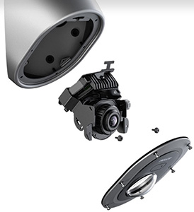 модульные угловые видеокамеры