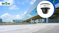 Уличная купольная поворотная камера с 4 Мп разрешением, 60 к/с, IP66/IK10