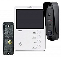 Новая система видеодомофонной связи на базе видеомонитора и двух вызывных панелей торговой марки Smartec