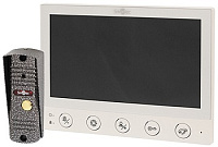 аналоговый комплект видеодомофона: монитор + панель вызова